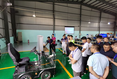 經銷商伙伴實地參觀和緒科技智能網聯 新能源汽車研發設備并交流